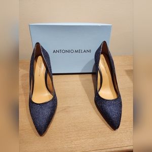 Antonio Melani Heels - Stunning in Sparkly Blue.